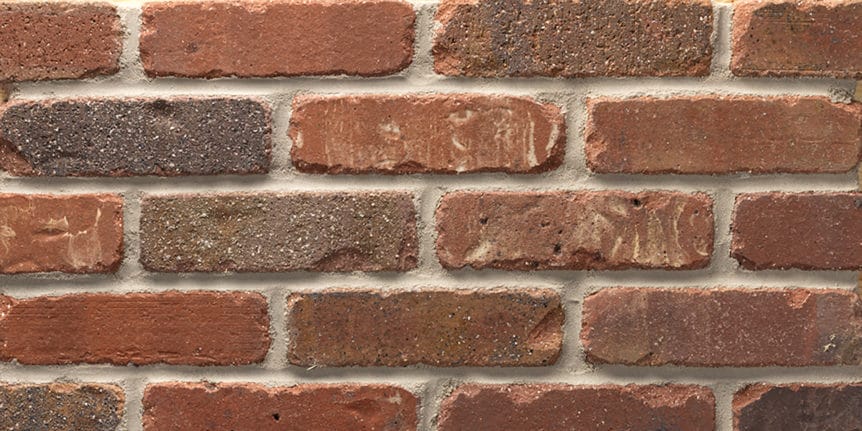 Acme Brick - Warrington Rumbled Texture, Modular thinBRIK